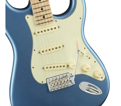 Електрогітар FENDER AMERICAN PERFORMER STRATOCASTER MN SATIN LAKE PLACID BLUE  4