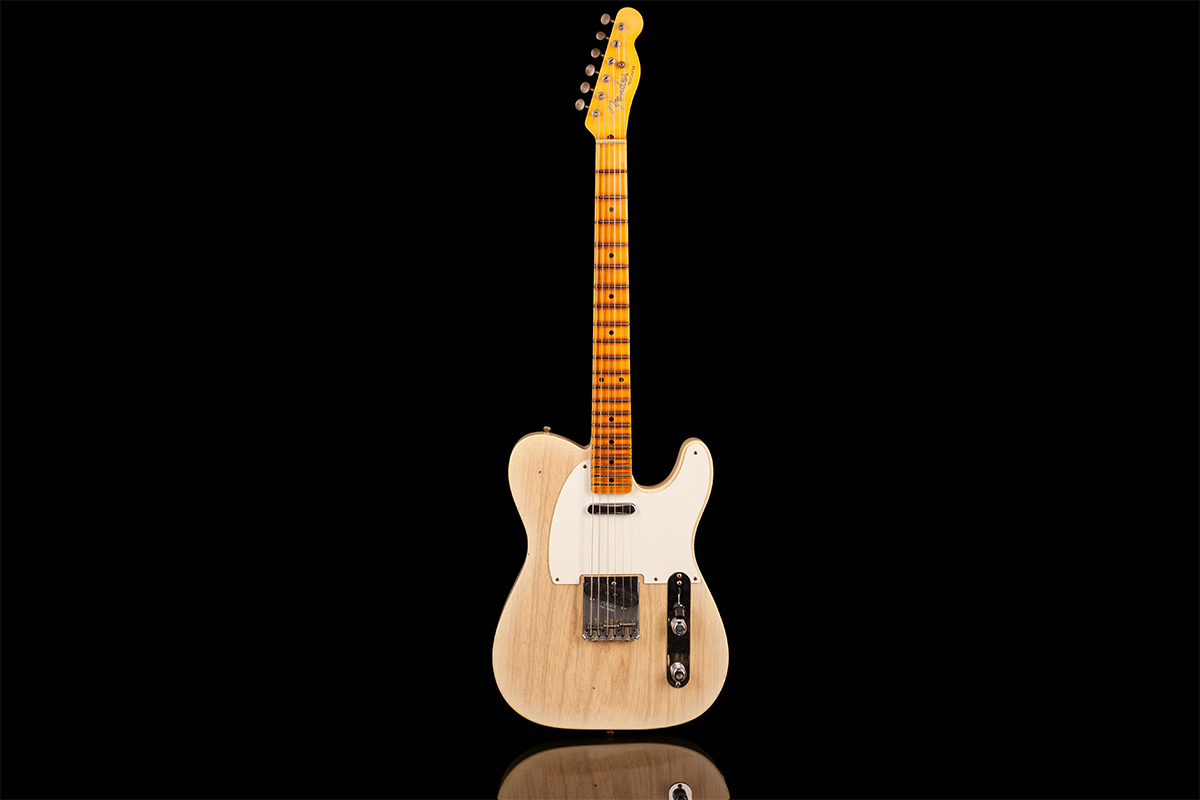 FENDER CUSTOM SHOP LIMITED EDITION '55 TELECASTER JOURNEYMAN RELIC NATURAL BLONDE Электрогитара 2