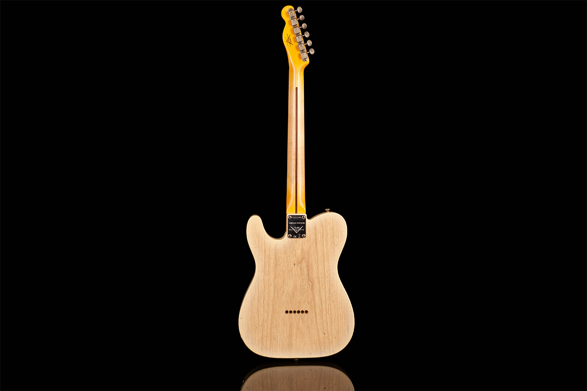 FENDER CUSTOM SHOP LIMITED EDITION '55 TELECASTER JOURNEYMAN RELIC NATURAL BLONDE Электрогитара 3