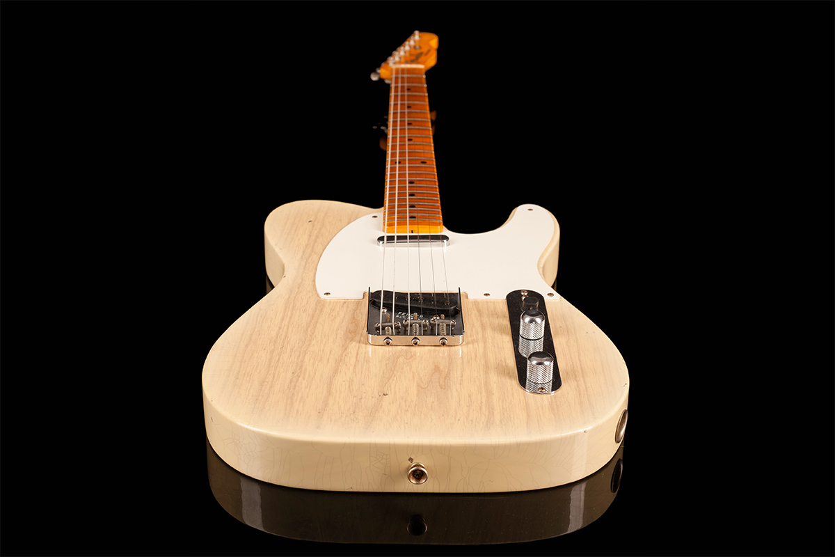 FENDER CUSTOM SHOP LIMITED EDITION '55 TELECASTER JOURNEYMAN RELIC NATURAL BLONDE Электрогитара 4