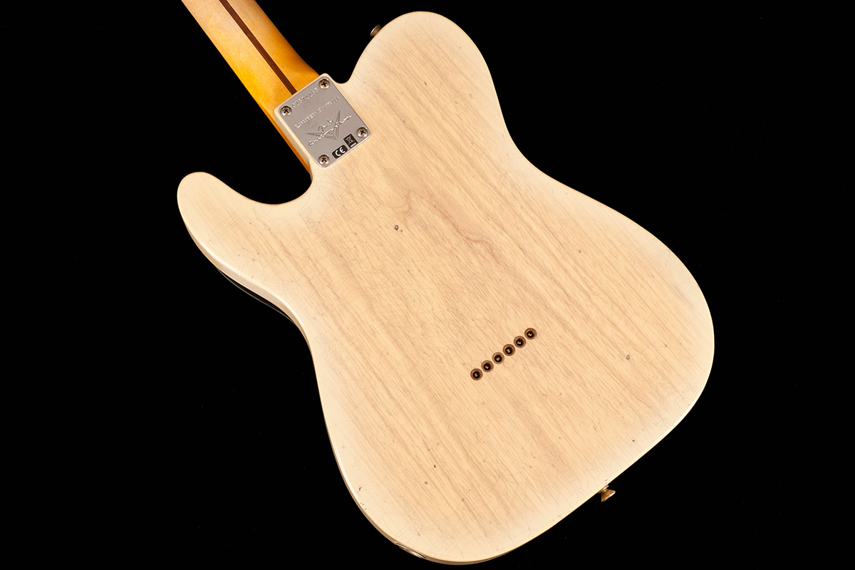 FENDER CUSTOM SHOP LIMITED EDITION '55 TELECASTER JOURNEYMAN RELIC NATURAL BLONDE Электрогитара 7