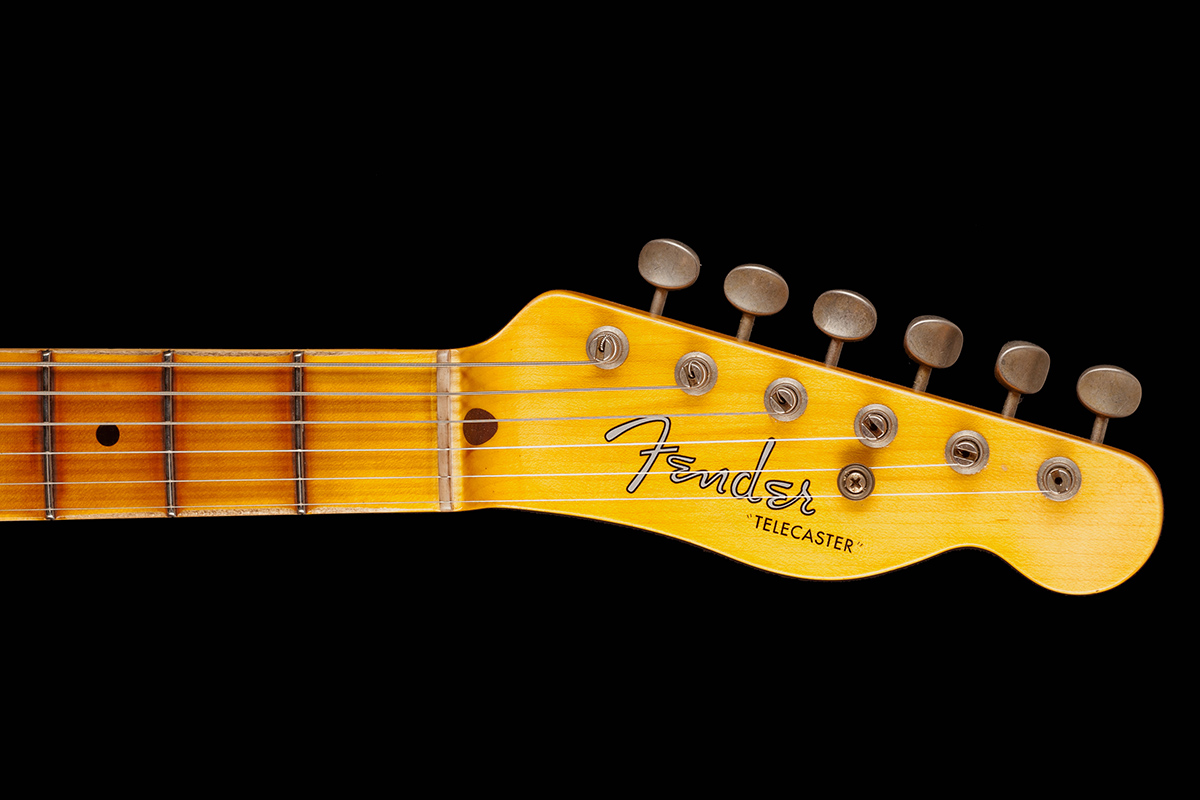 FENDER CUSTOM SHOP LIMITED EDITION '55 TELECASTER JOURNEYMAN RELIC NATURAL BLONDE Электрогитара 8