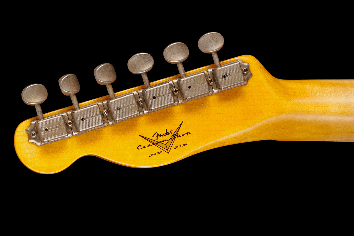 FENDER CUSTOM SHOP LIMITED EDITION '55 TELECASTER JOURNEYMAN RELIC NATURAL BLONDE Электрогитара 9