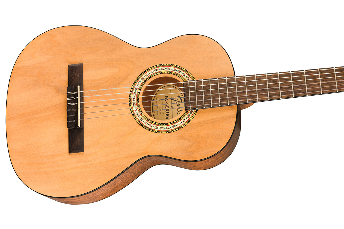 Гитара классическая FENDER FA-25N 3/4 NATURAL  4