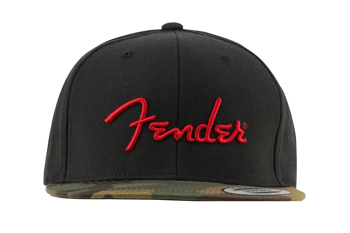 FENDER FLATBILL HAT CAMO Кепка 2