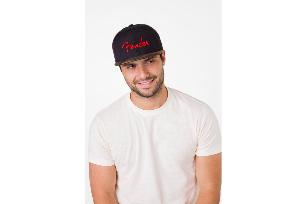 FENDER FLATBILL HAT CAMO Кепка 4