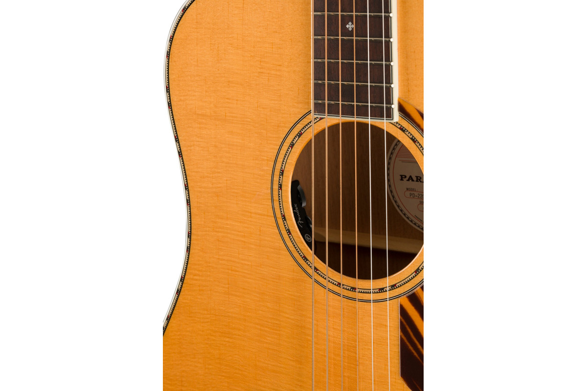 Гітара електроакустична FENDER PO-220E ORCHESTRA WITH CASE NATURAL  5