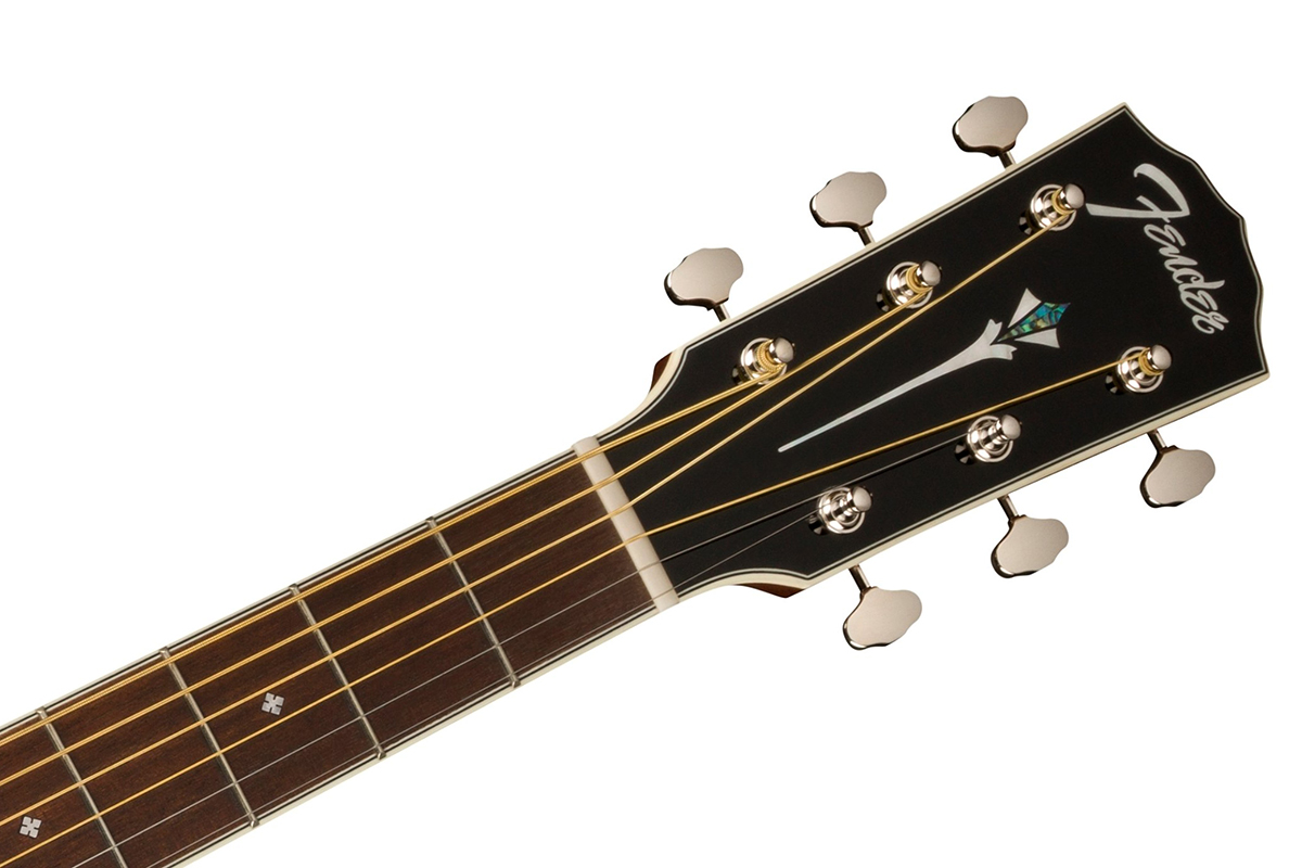 Гітара електроакустична FENDER PO-220E ORCHESTRA WITH CASE NATURAL  6