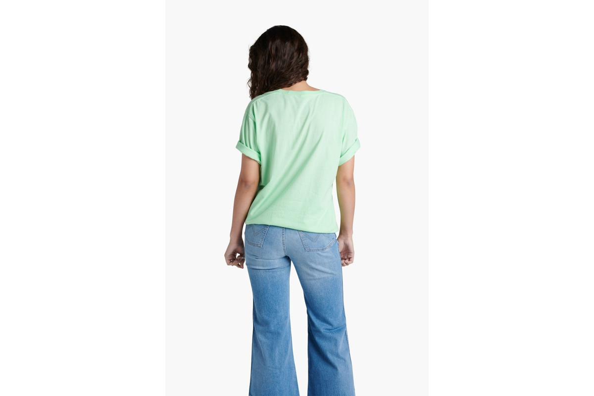 Футболка FENDER T-SHIRT SPAGHETTI LOGO SURF GREEN M  4