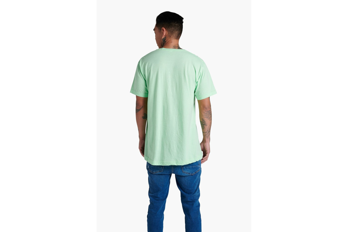Футболка FENDER T-SHIRT SPAGHETTI LOGO SURF GREEN M  6