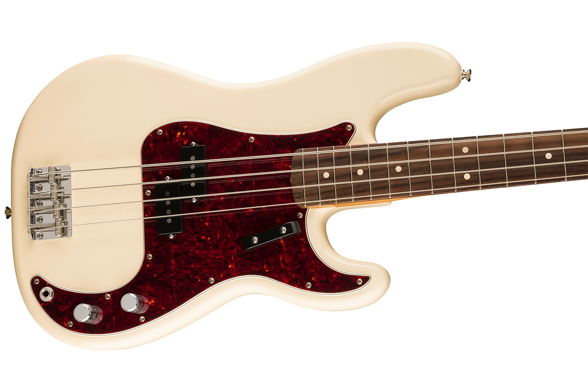 Бас-гітара FENDER VINTERA II '60S PRECISION BASS OLYMPIC WHITE  3