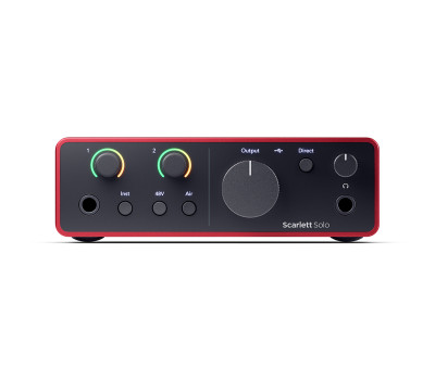Аудіоінтерфейс FOCUSRITE Scarlett Solo 4th Gen  2
