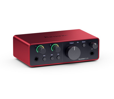 Аудіоінтерфейс FOCUSRITE Scarlett Solo 4th Gen  4