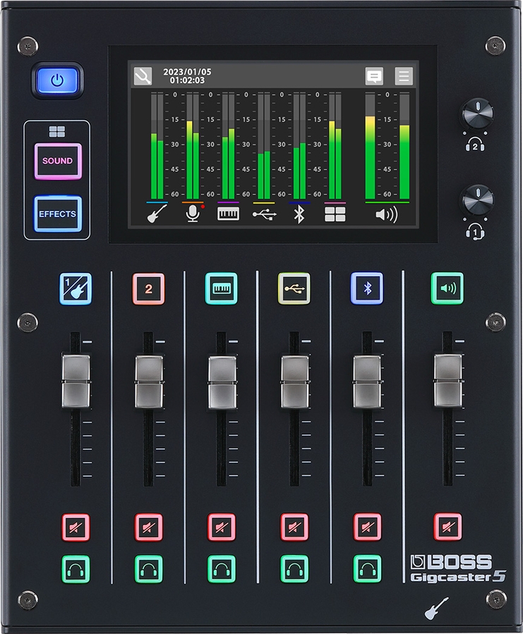 Аудио микшер для стримов Boss GIGCASTER 5 2