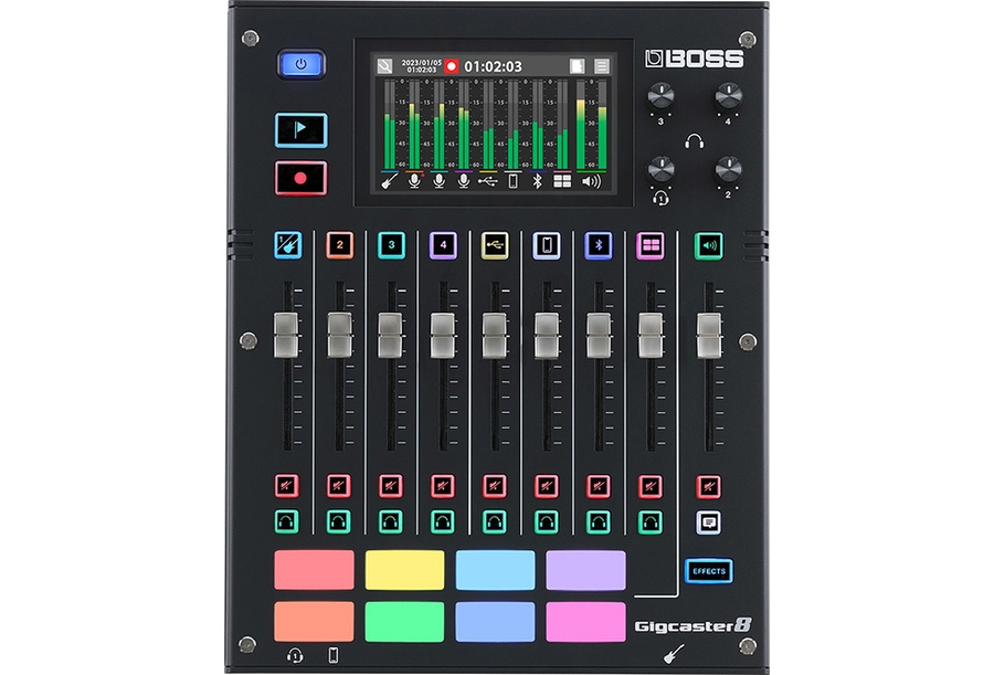 Аудио микшер для стримов Boss GIGCASTER 8 2
