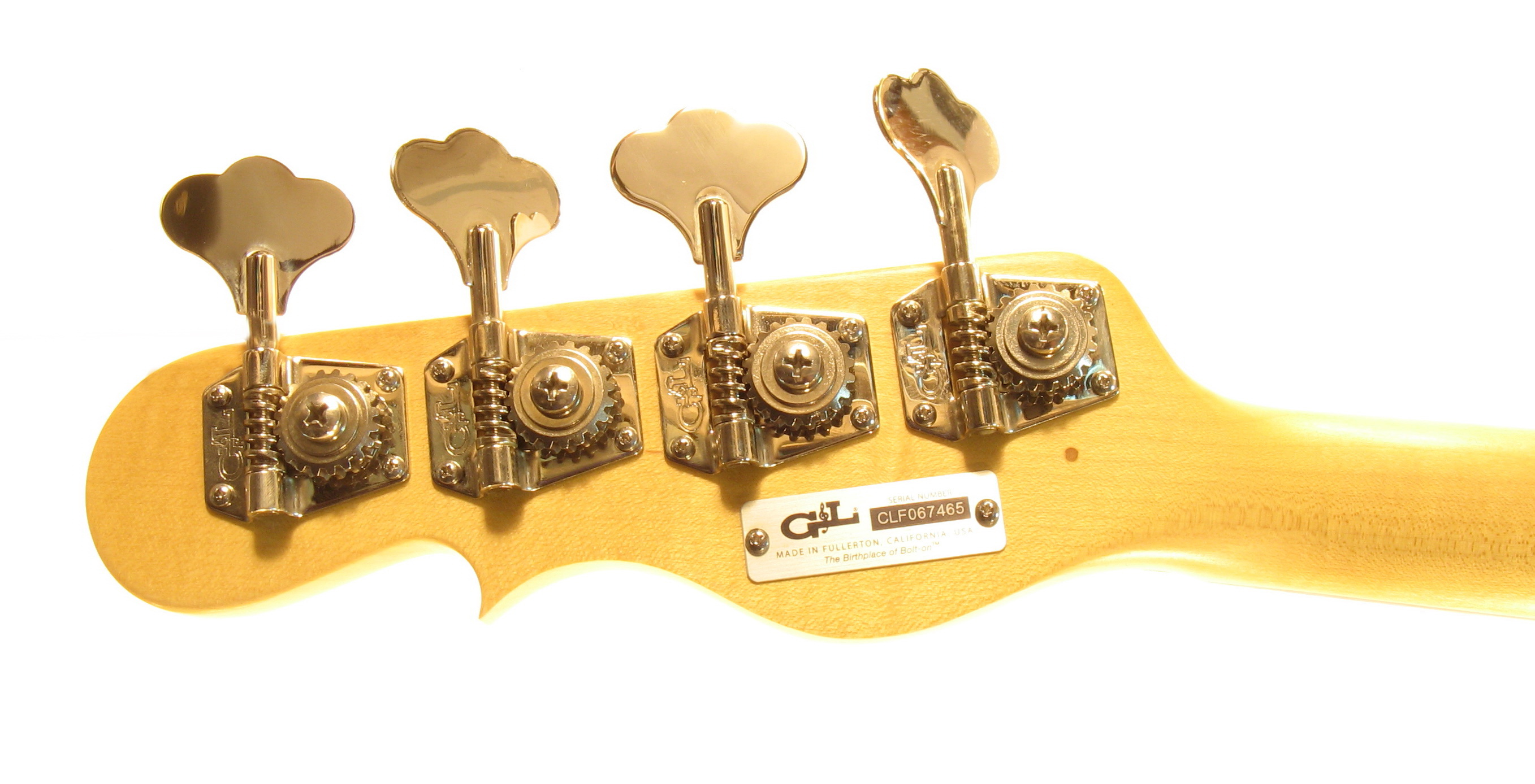 G&L ASAT BASS (3-Tone Sunburst, rosewood) №CLF067465. Made in USA - Чотириструнна бас-гітара 7