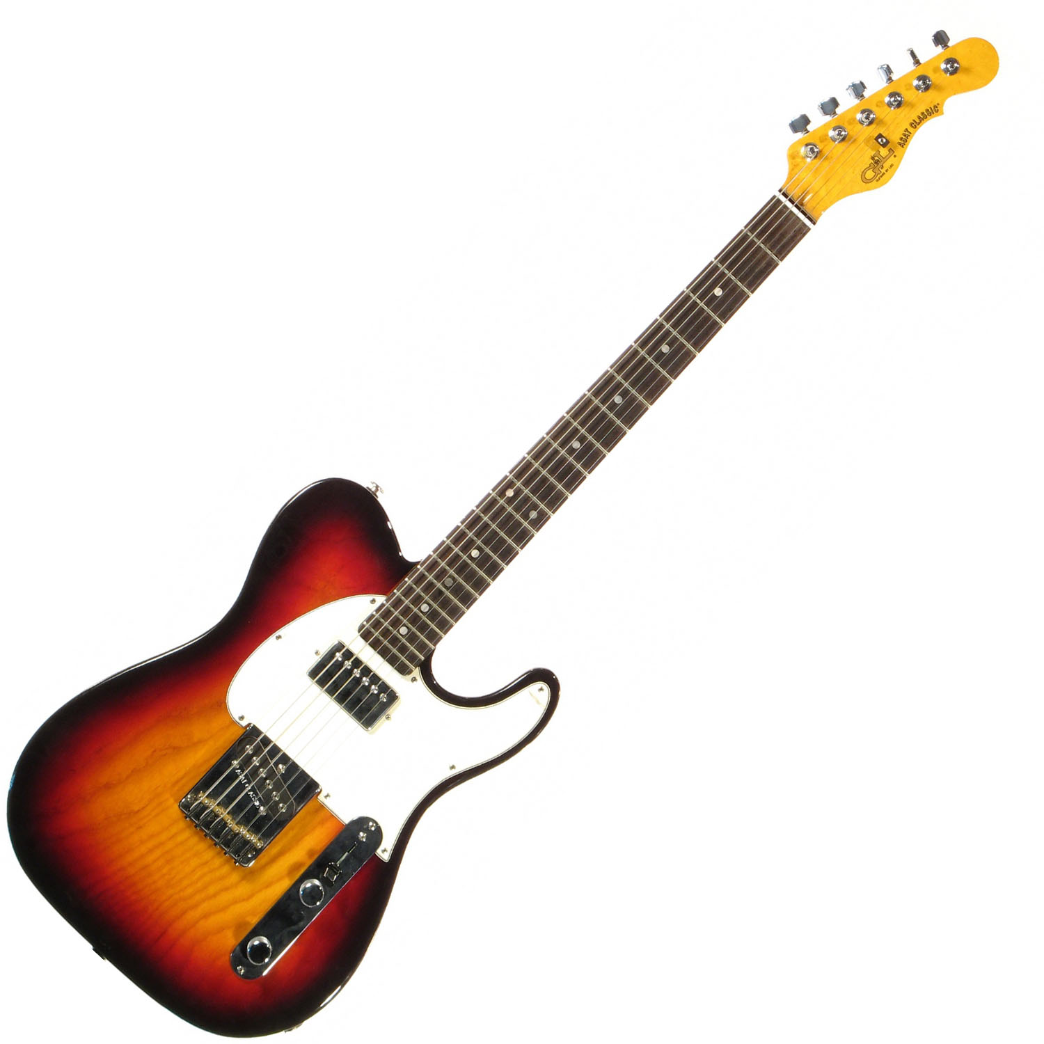 G&L ASAT CLASSIC Blues Boy (3 Tone Sunburst, ebony). №CLF48480. Made in USA - Электрогитара 8