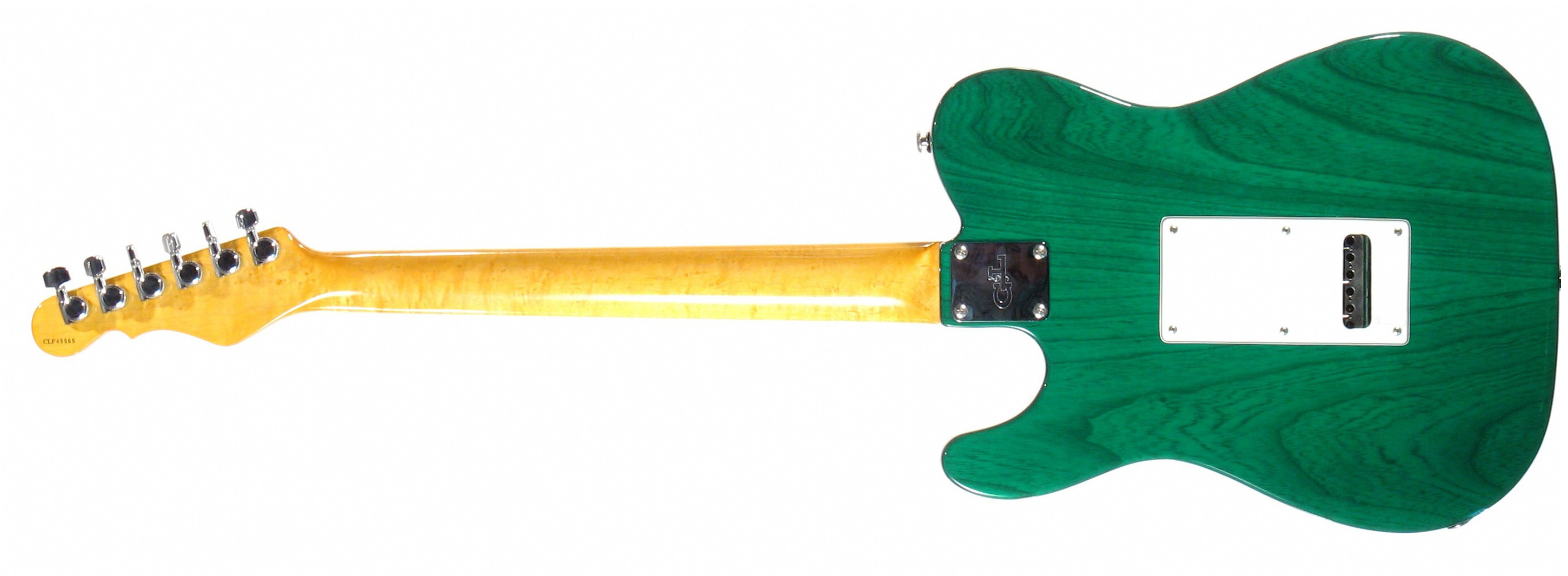 G&L ASAT Z3 (Clear Forest Green, maple, 3-ply Pearl). № CLF45565. Made in USA - Электрогитара 3