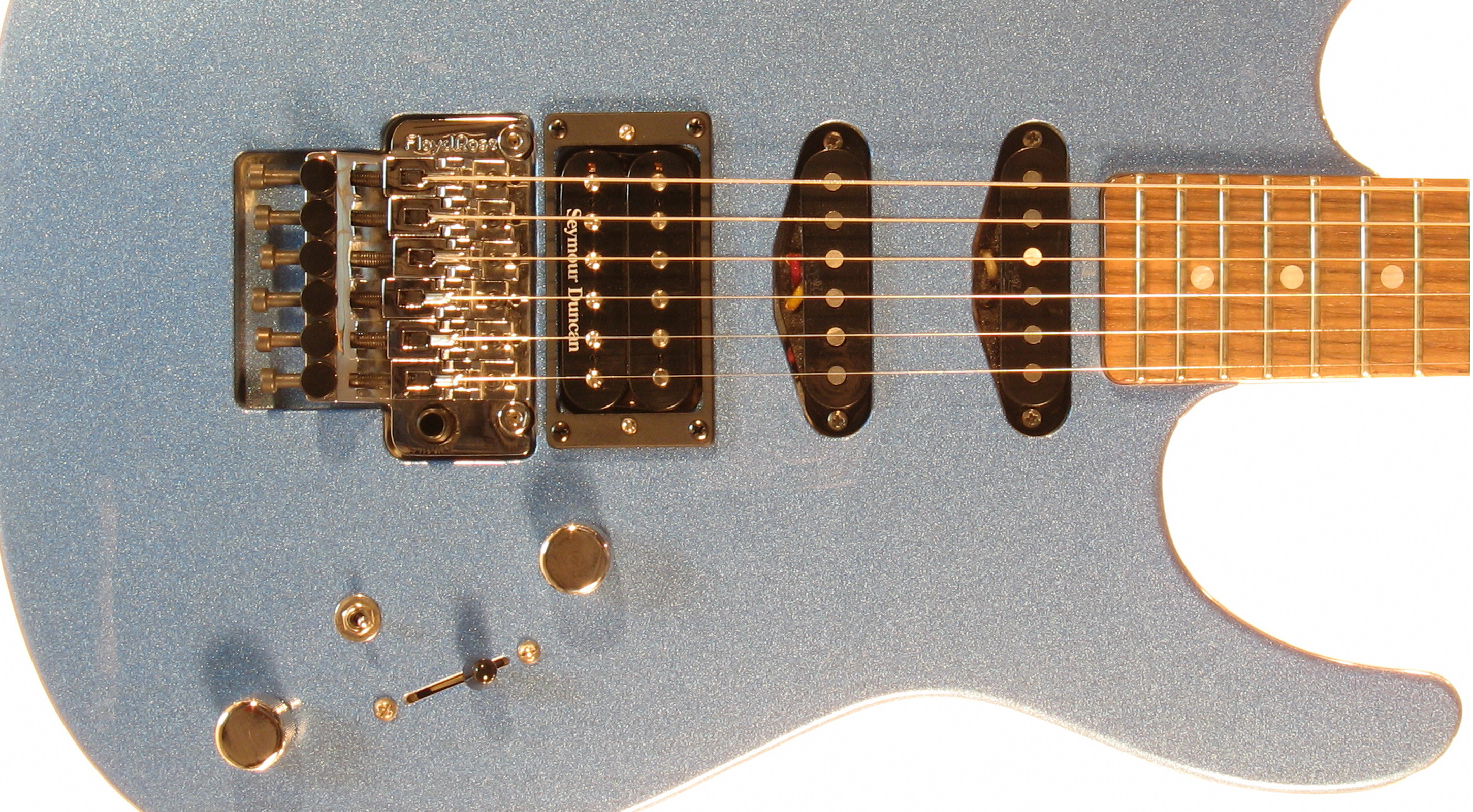 G&L INVADER (Lake Placid Blue, rosewood). №CLF51034. Made in USA - Электрогитара 4