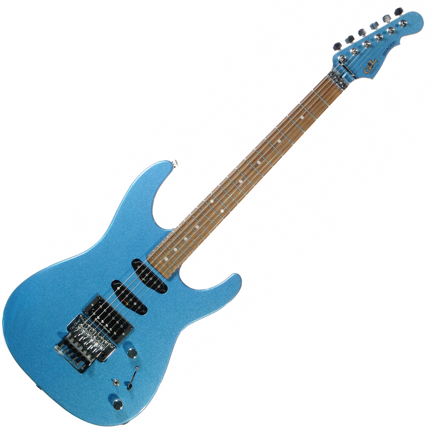 G&L INVADER (Lake Placid Blue, rosewood). №CLF51034. Made in USA - Электрогитара 8