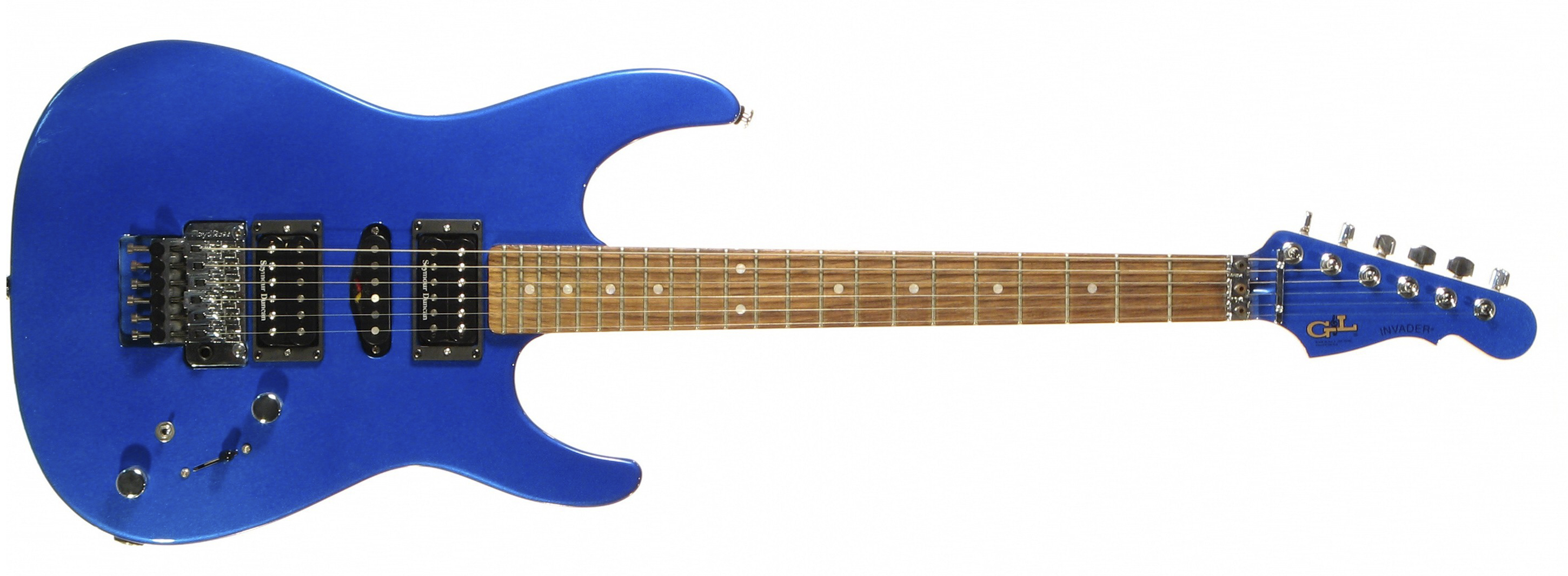G&L INVADER Plus (Electric Blue, rosewood). №CLF51036. Made in USA - Електрична гітара 2