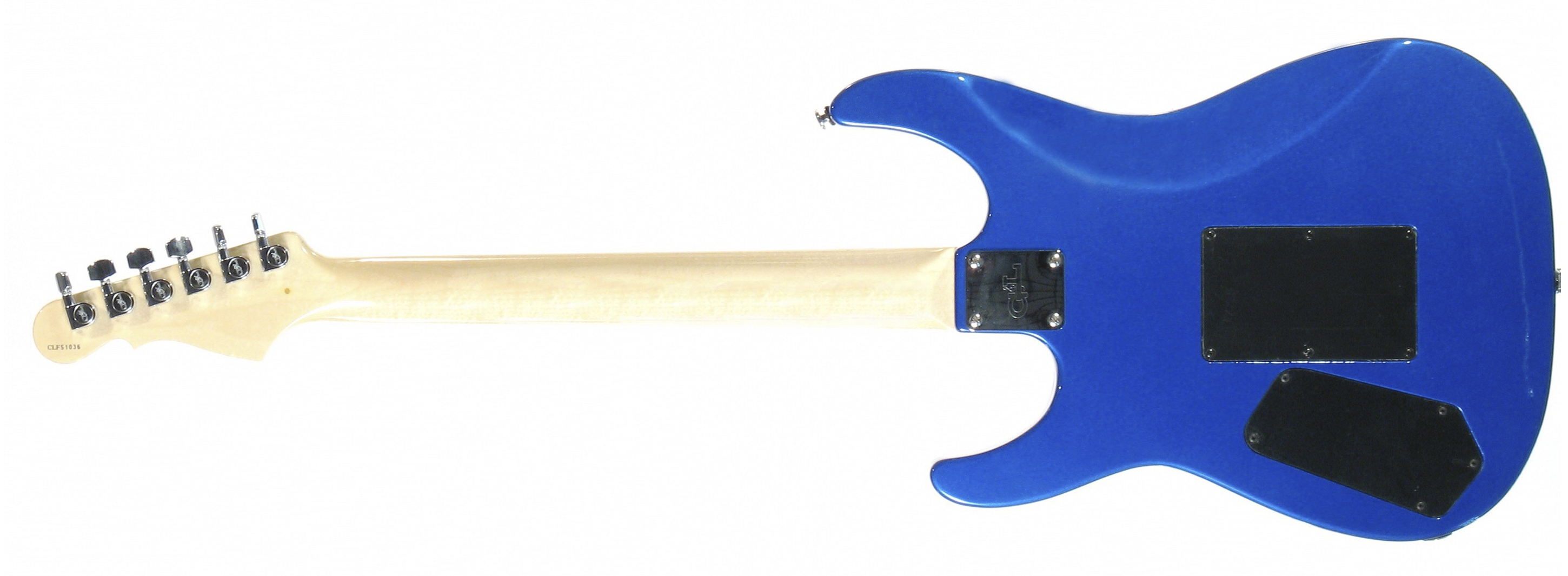 G&L INVADER Plus (Electric Blue, rosewood). №CLF51036. Made in USA - Електрична гітара 3