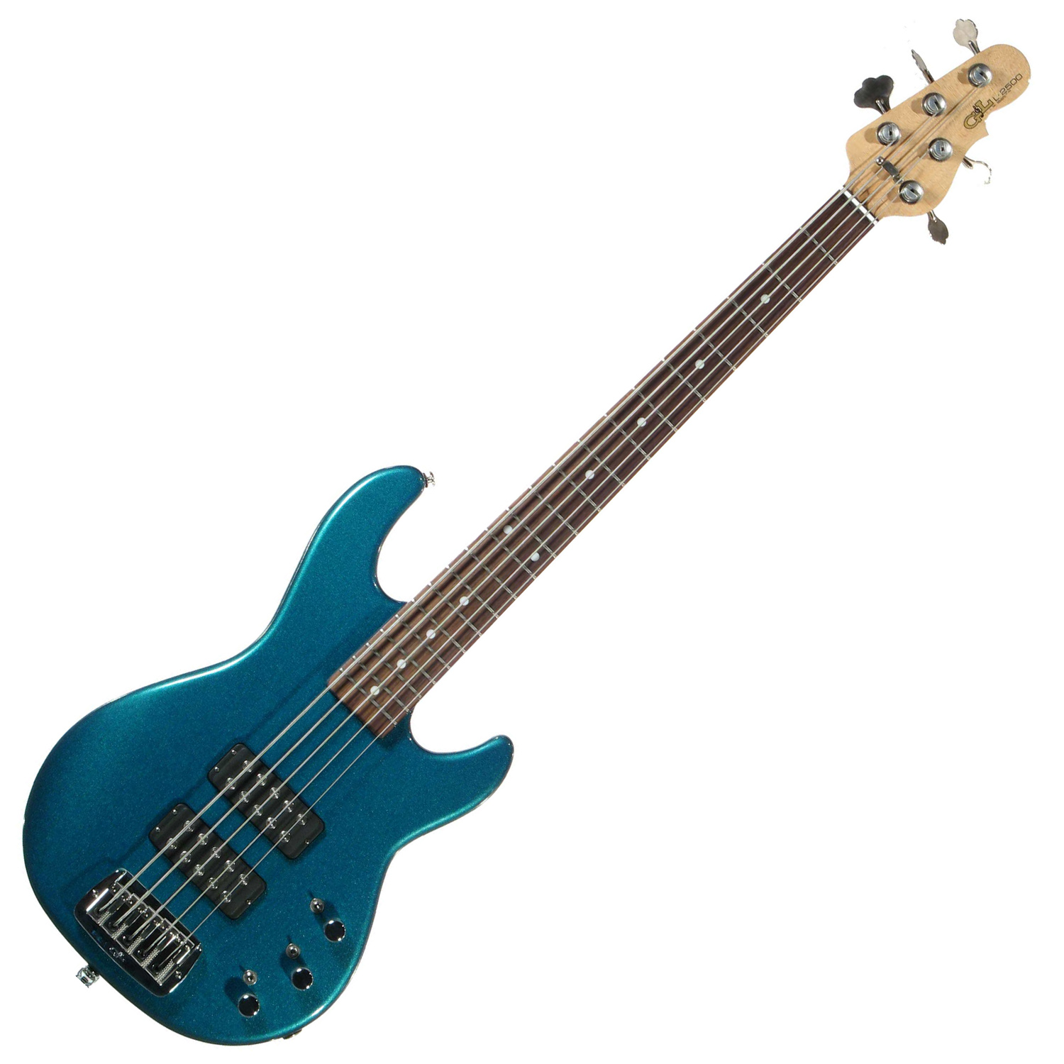 G&L L2500 FIVE STRINGS (Emerald Blue, rosewood) №CLF45360. Made in USA - Бас гитара пятиструнная 10