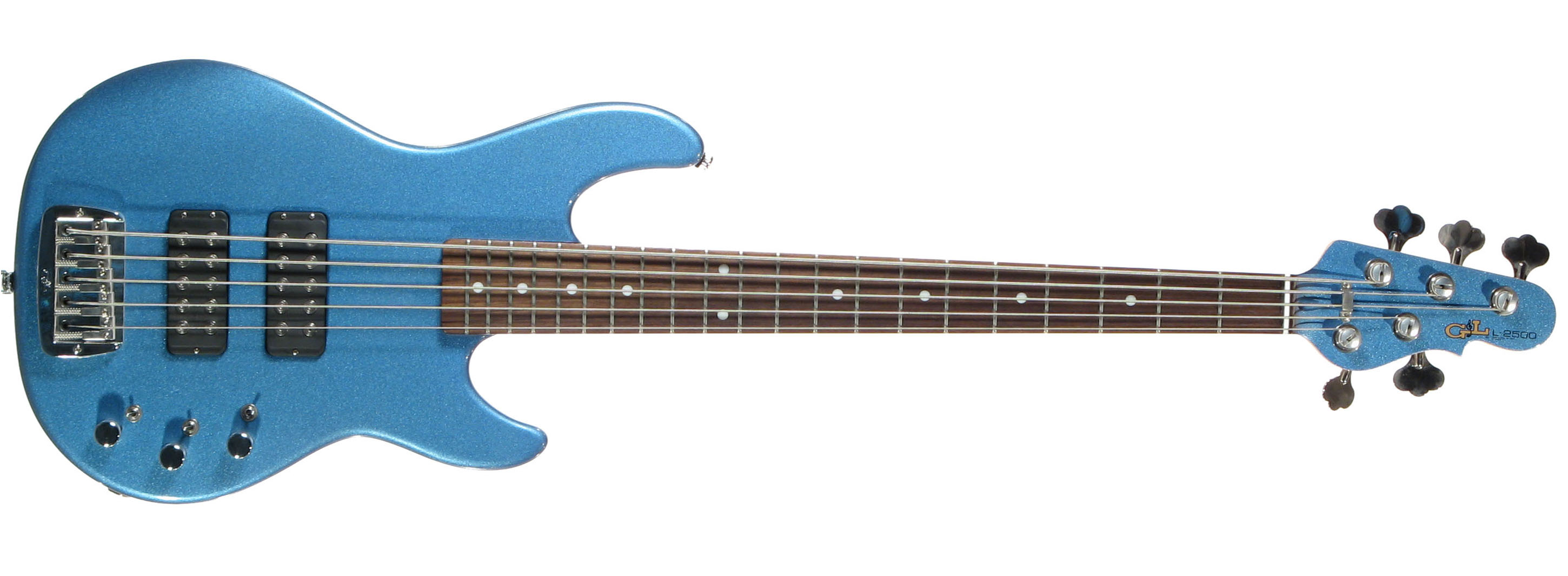 G&L L2500 FIVE STRINGS (Lake Placid Blue, rosewood) №CLF50988. Made in USA - п'ятиструнна бас-гітара 2