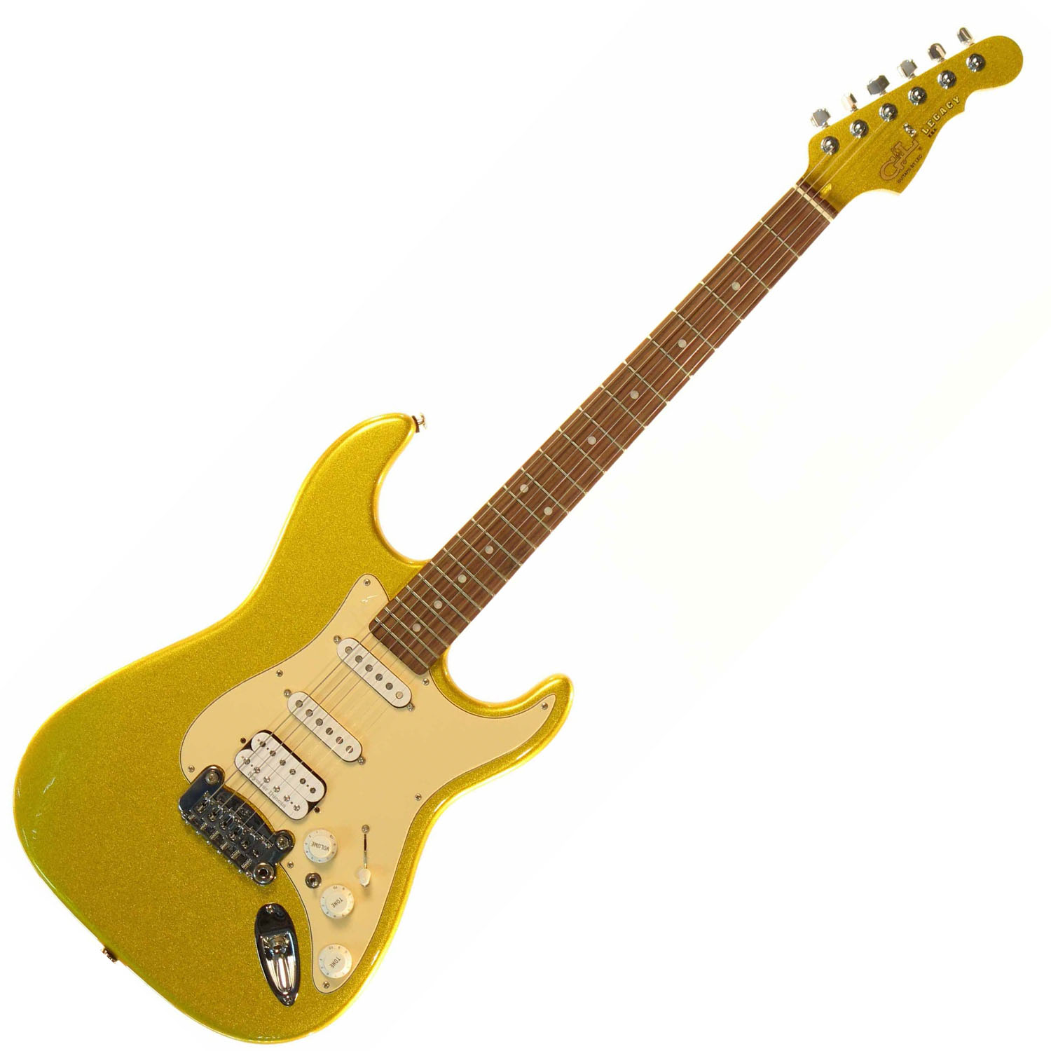 G&L LEGACY HB (Yukon Gold, rosewood, 3-ply Creme). №CLF067620. Made in USA - Электрогитара 8