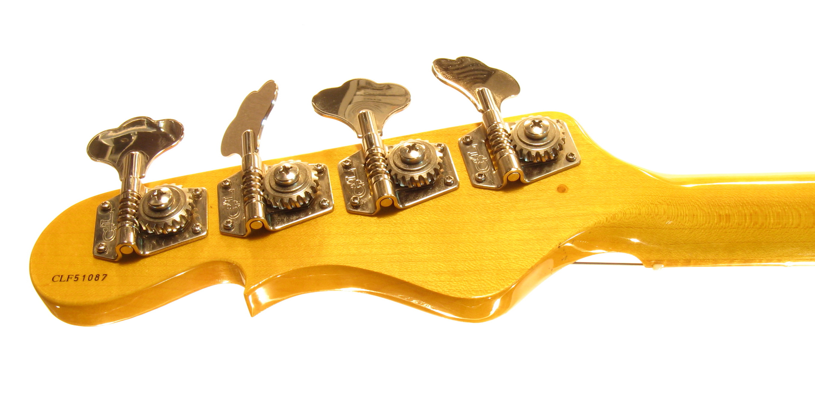 G&L SB2 FOUR STRINGS (Electric Blue, maple, mirror) №CLF51087. Made in USA - Чотириструнна бас-гітара 6