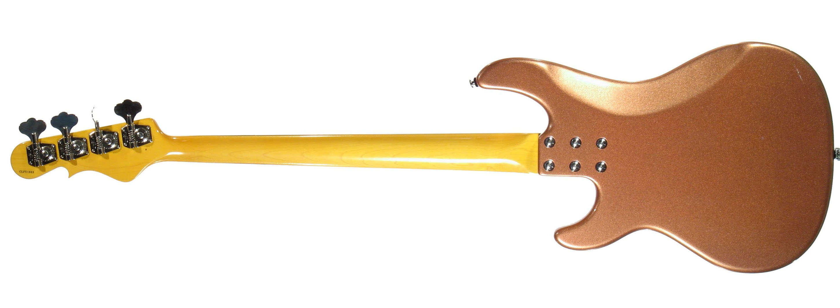 G&L SB2 FOUR STRINGS (Spanish Copper Metallic, rosewood, 3-ply Tortoise) №CLF51060. Made in USA - Бас гитара четырехструнная 3