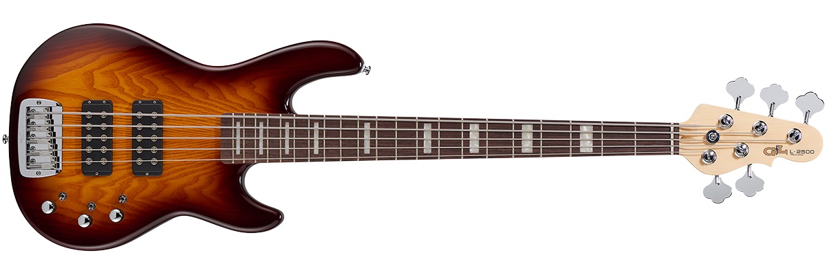 G&L TRIBUTE L2500 (RW;Tobacco SunBurst) - Бас гитара пятиструнная 2