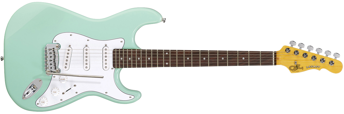 G&L TRIBUTE LEGACY (R; SURF GREEN) - Электрогитара 2