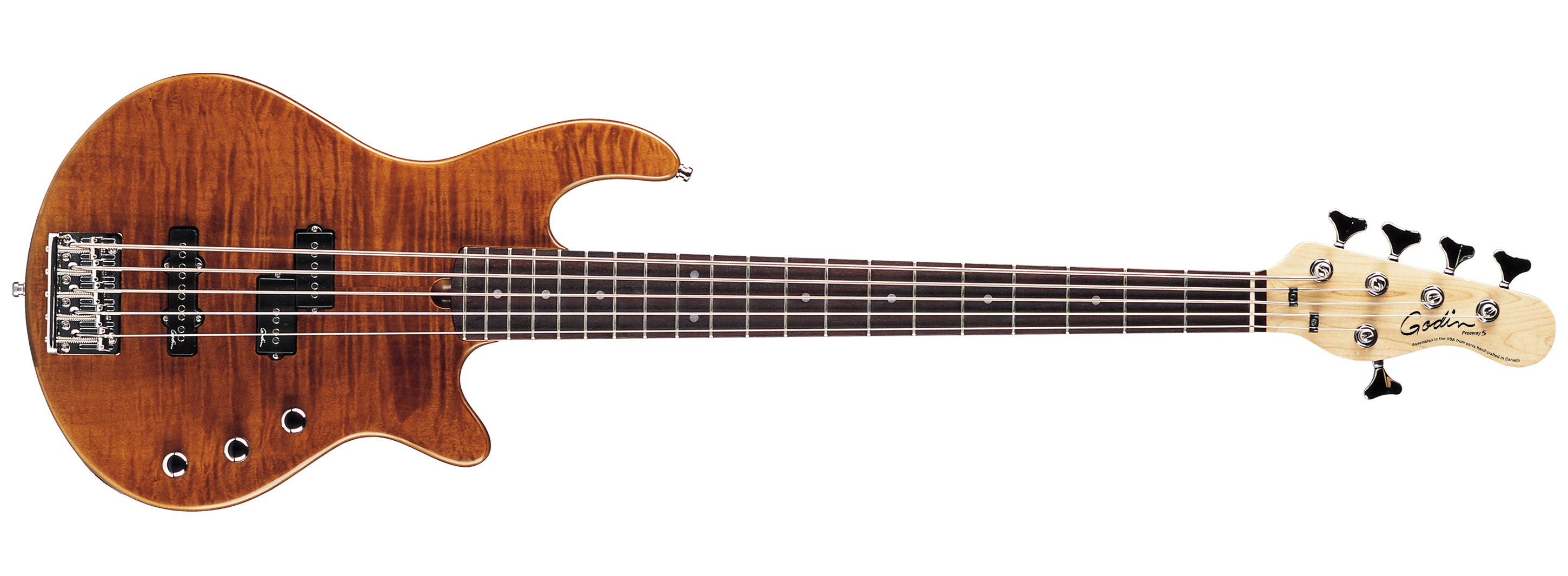 GODIN 019663 - FREEWAY 5 BASS Natural SG (Made in Canada) - п'ятиструнна бас-гітара 2
