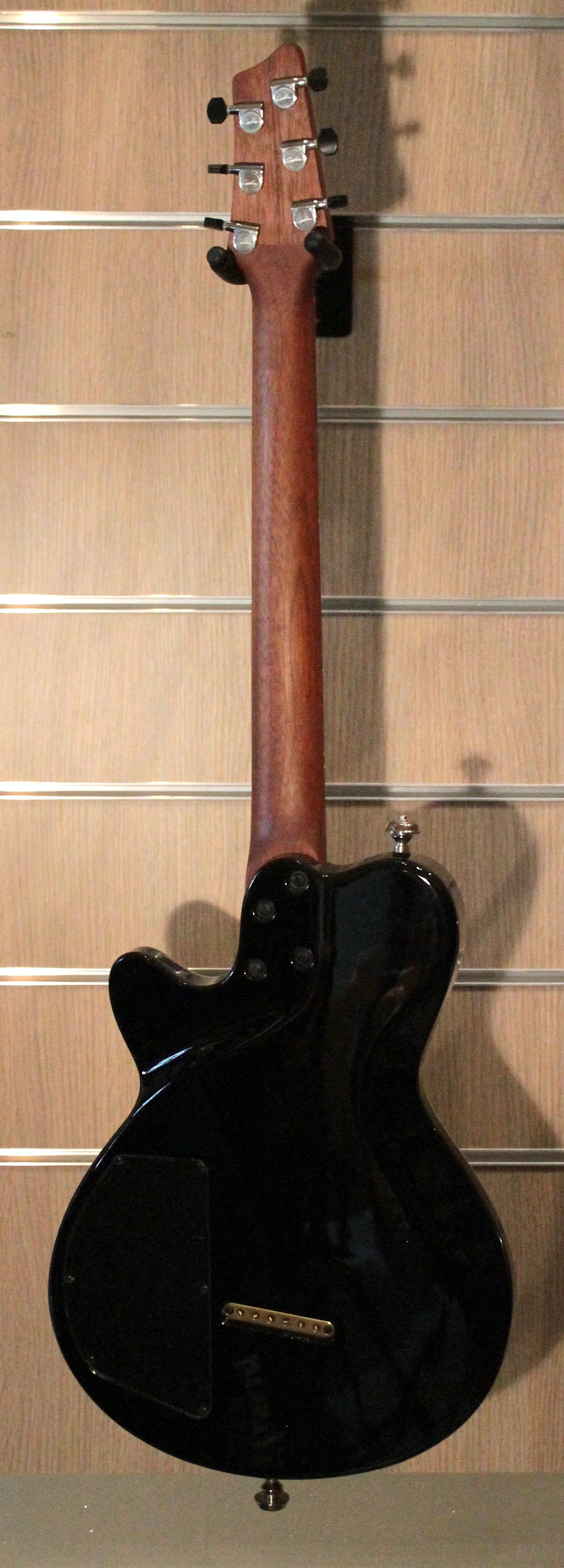 GODIN 021185 - LG SIGNATURE Trans Black Flame AA (Made in Canada) - Электрогитара 4