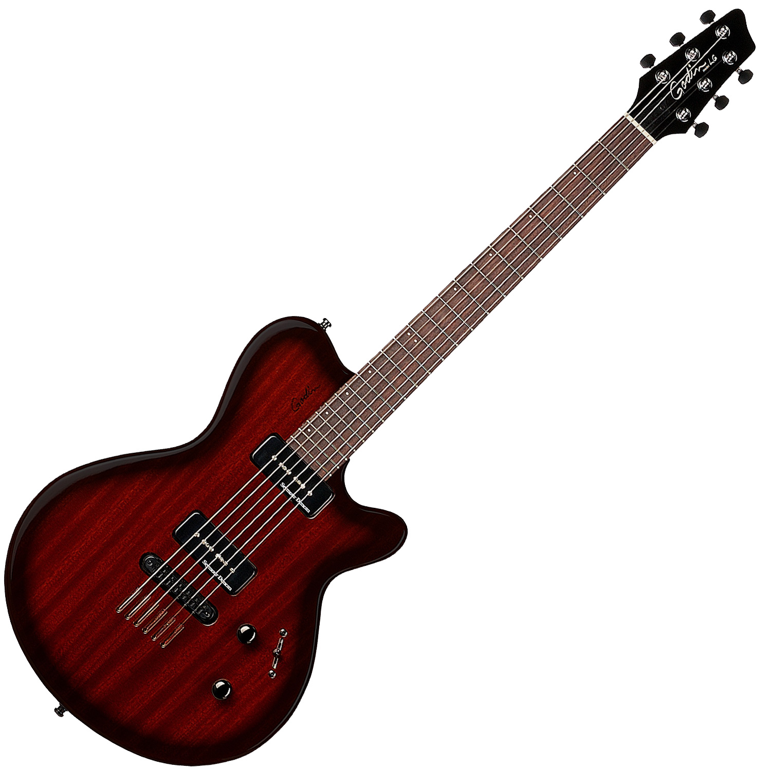 GODIN 024674 - LG Cognac Burst SP90 HG (Made in Canada) - Электрогитара 9