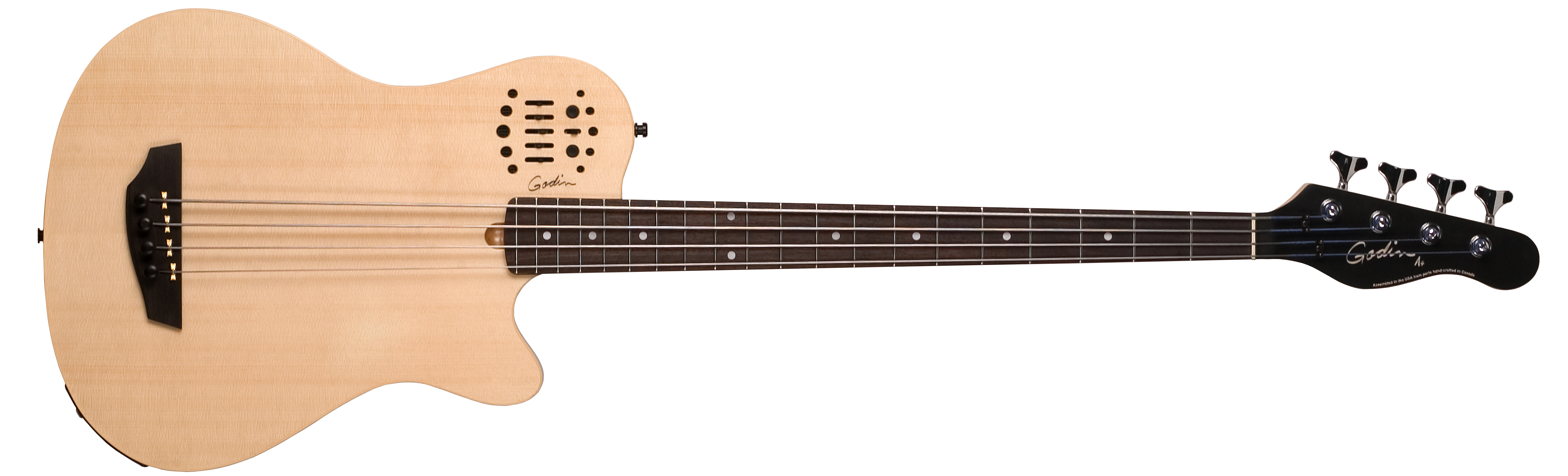 GODIN 028764 - A4 Natural Fretted SA (Made in Canada) - Бас гитара четырехструнная 2