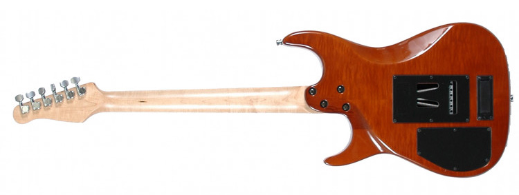 GODIN 030811 - VELOCITY H.D.R. Natural Burst Flame RN (Made in Canada) - Электрогитара 3