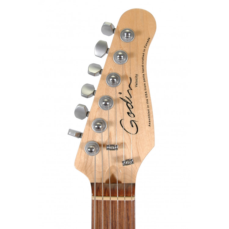 GODIN 030811 - VELOCITY H.D.R. Natural Burst Flame RN (Made in Canada) - Электрогитара 4