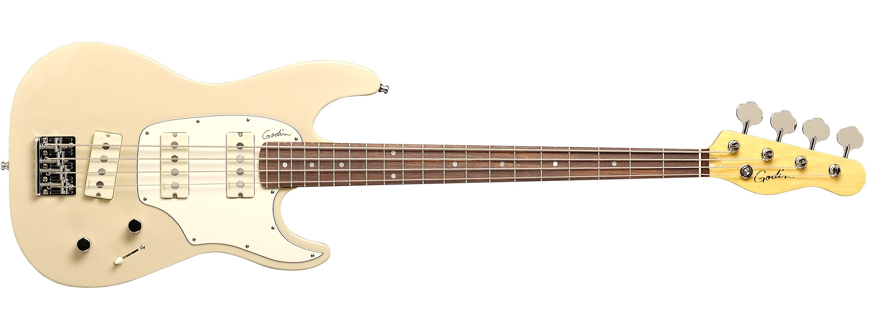 GODIN 034246 - Shifter 4 Bass Trans Cream RN (Made in Canada) - чотириструнна бас-гітара 2