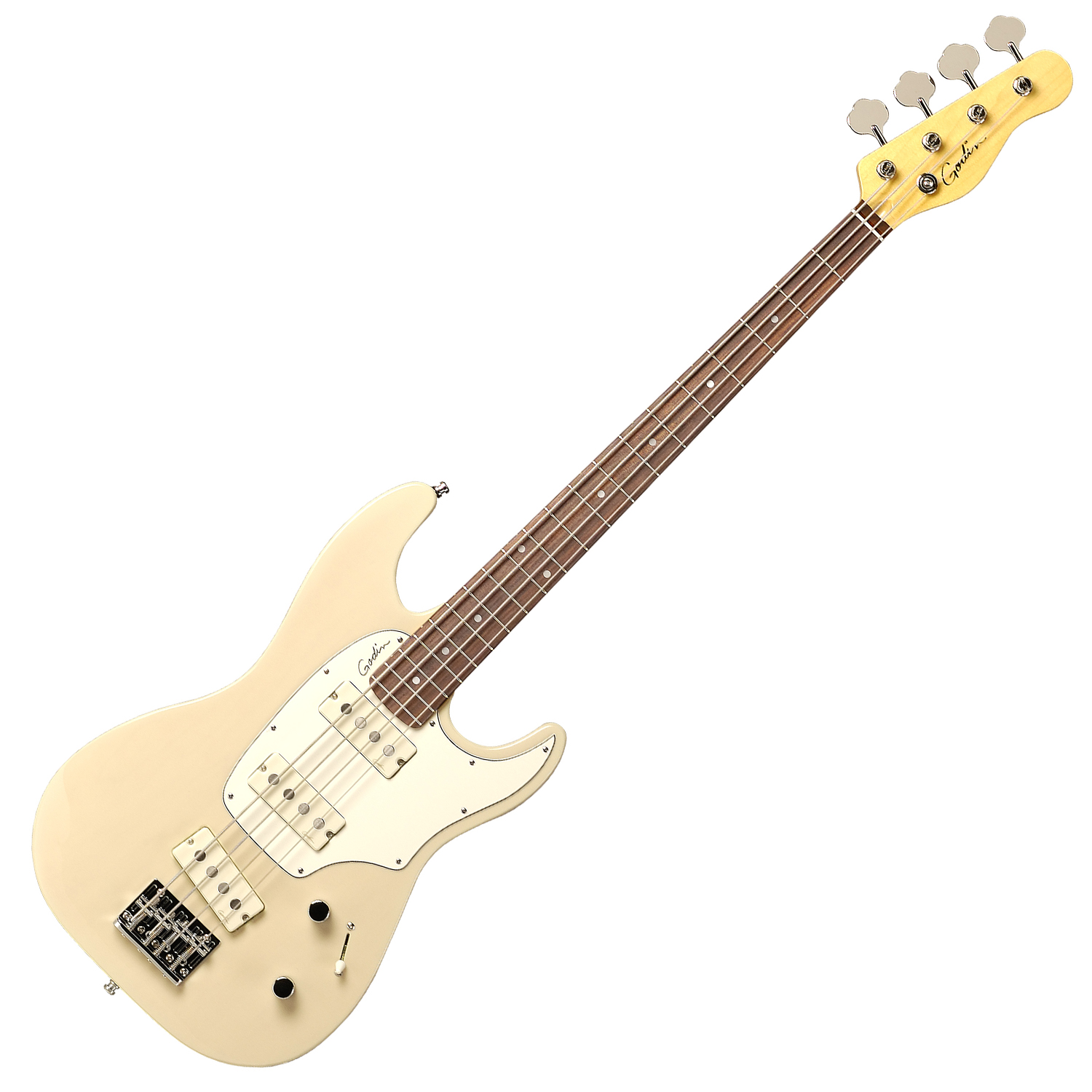 GODIN 034246 - Shifter 4 Bass Trans Cream RN (Made in Canada) - чотириструнна бас-гітара 8