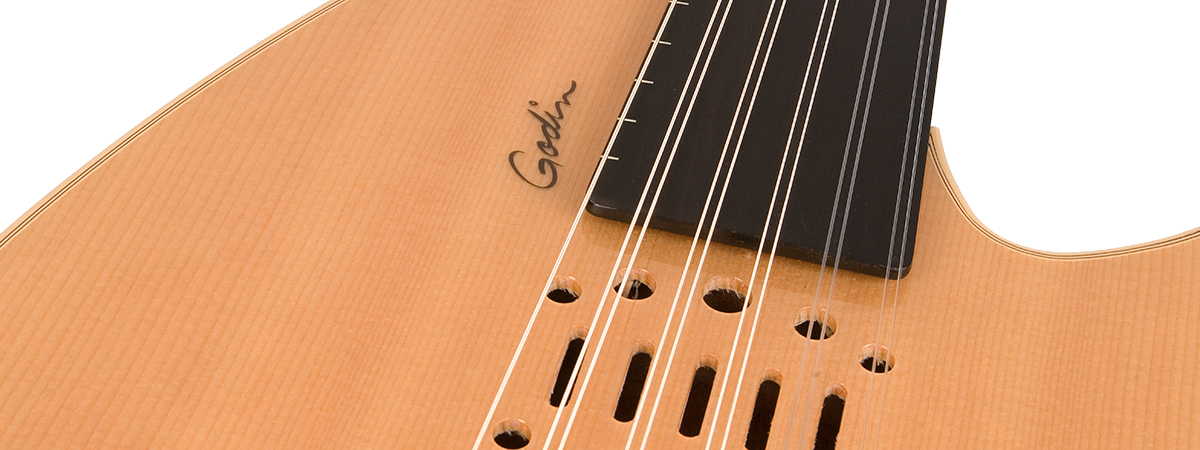 GODIN 035014 - Multi Oud Ambiance Nylon Natural HG with case (Made in Canada) - Електроакустичний уд 3