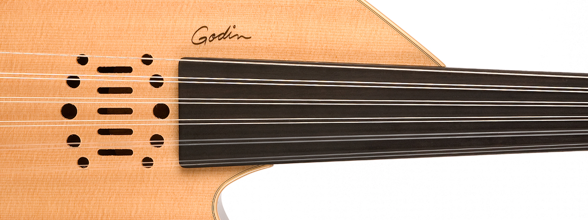 GODIN 035014 - Multi Oud Ambiance Nylon Natural HG with case (Made in Canada) - Електроакустичний уд 4