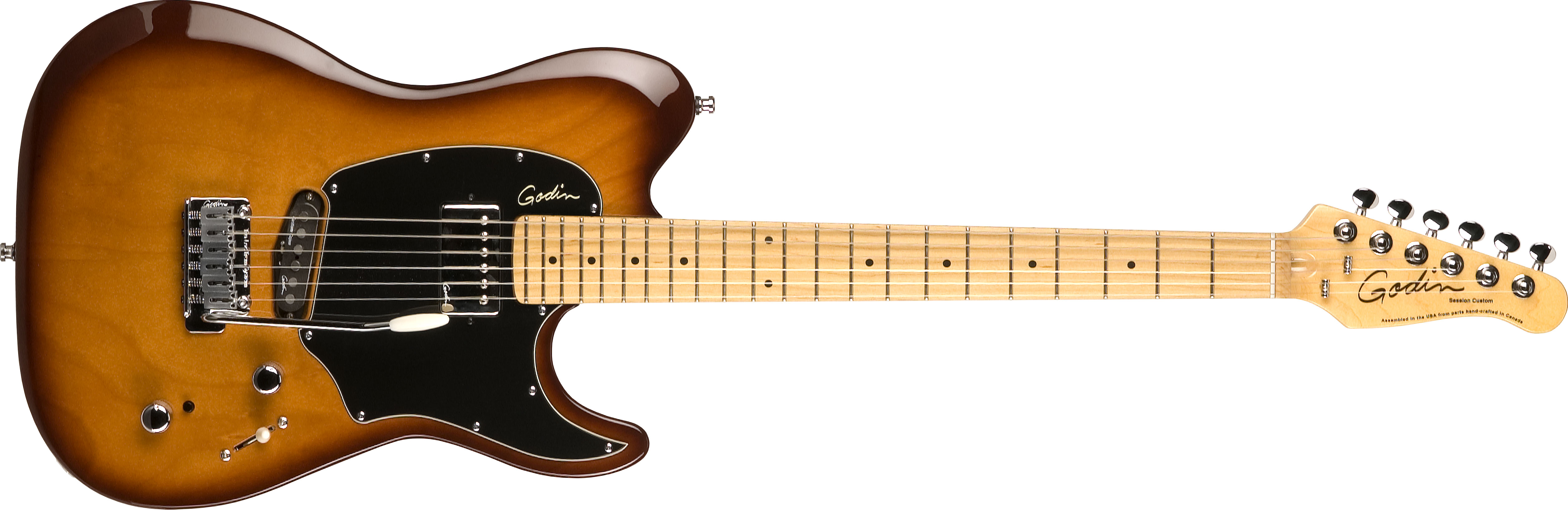 GODIN 036097 - Session Custom Lightburst HG MN (Made in Canada) - Электрогитара 2