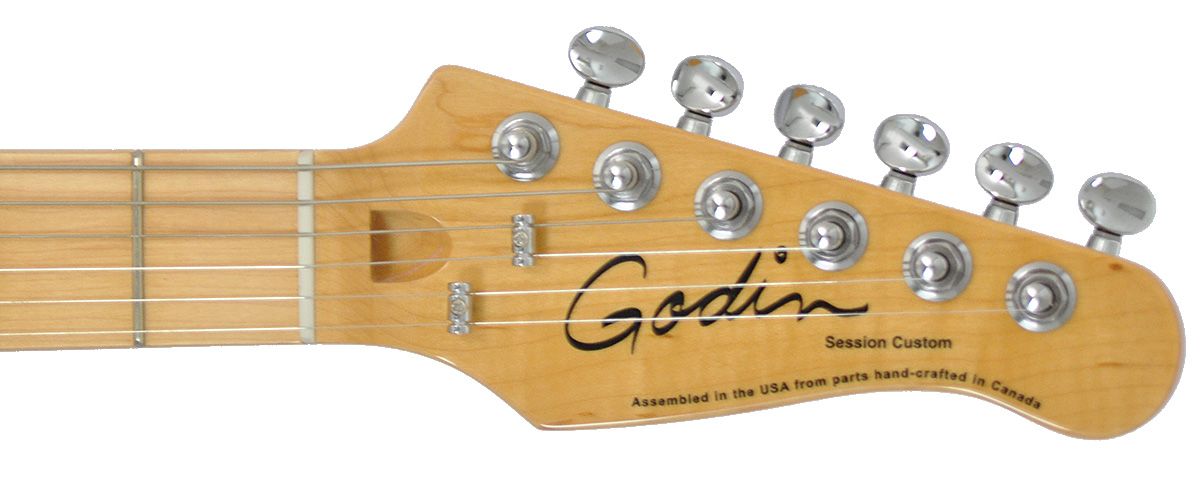 GODIN 036097 - Session Custom Lightburst HG MN (Made in Canada) - Электрогитара 9