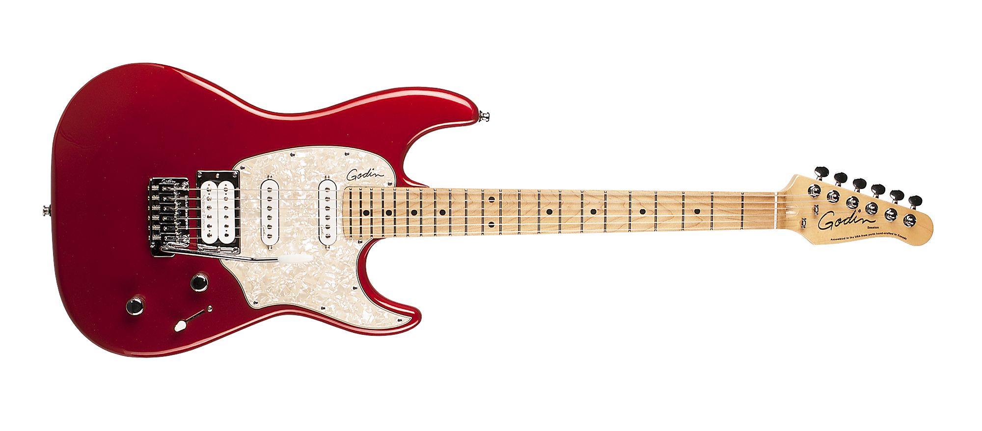 GODIN 041190 - Session Ltd Desert Red HG MN with Bag (Made in Canada) - Электрогитара 2