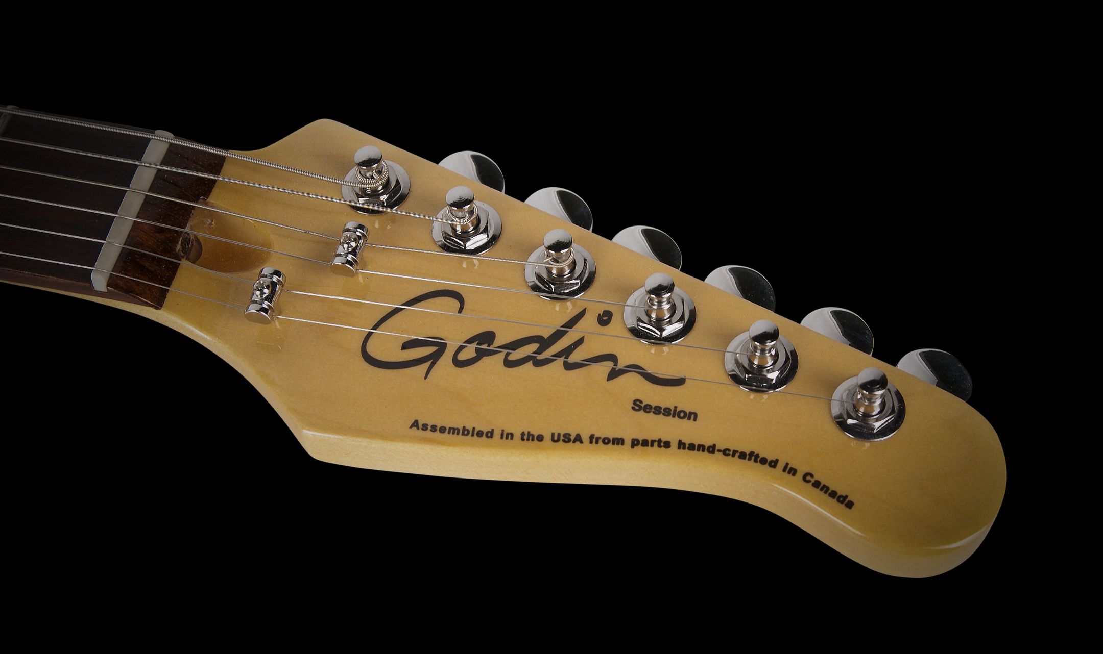 GODIN 041190 - Session Ltd Desert Red HG MN with Bag (Made in Canada) - Электрогитара 8