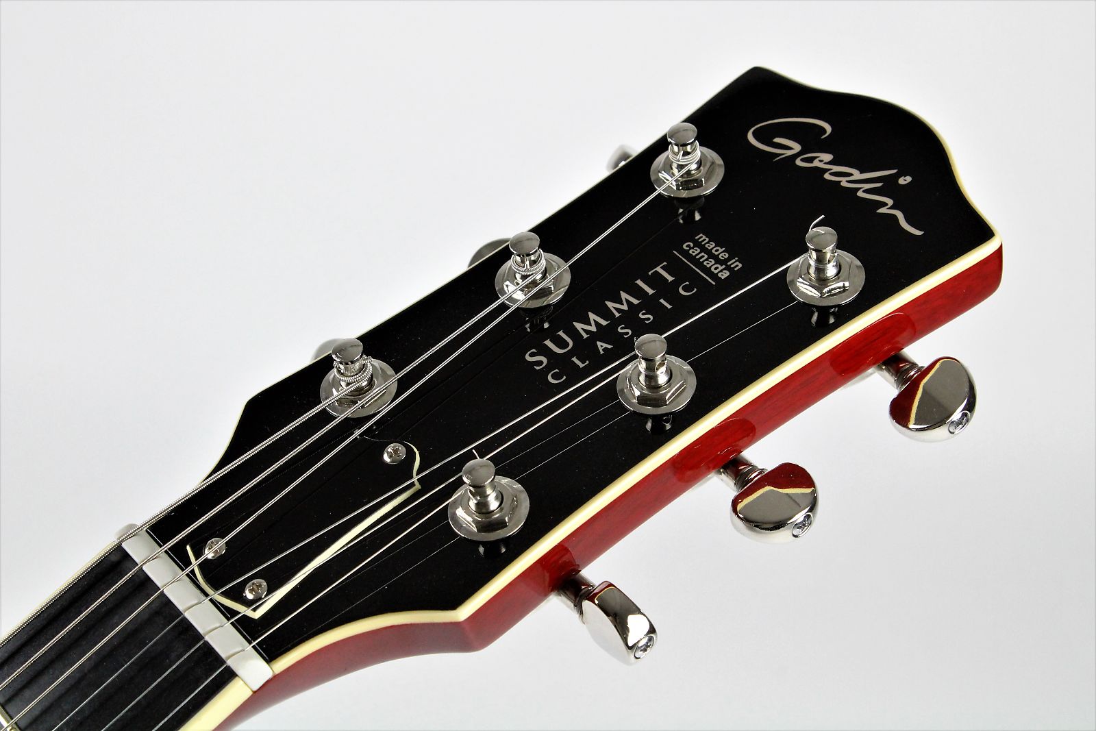 GODIN 041657 - Summit Classic HB Cherryburst HG with Bag (Made in Canada) - Электрогитара 13