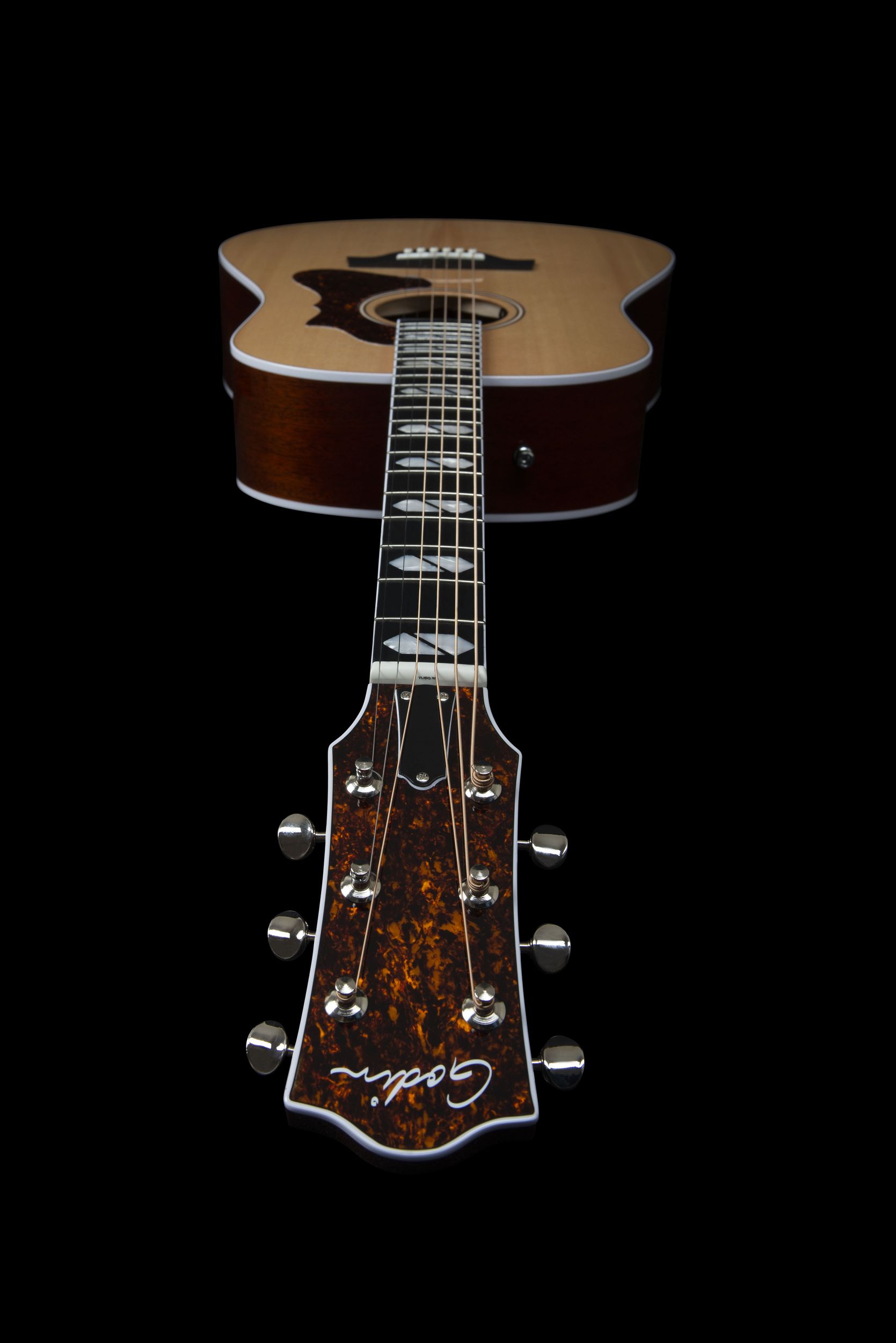 GODIN 047925 - Metropolis LTD Natural HG EQ with TRIC (Made in Canada) - Акустическая гитара с подключением 14