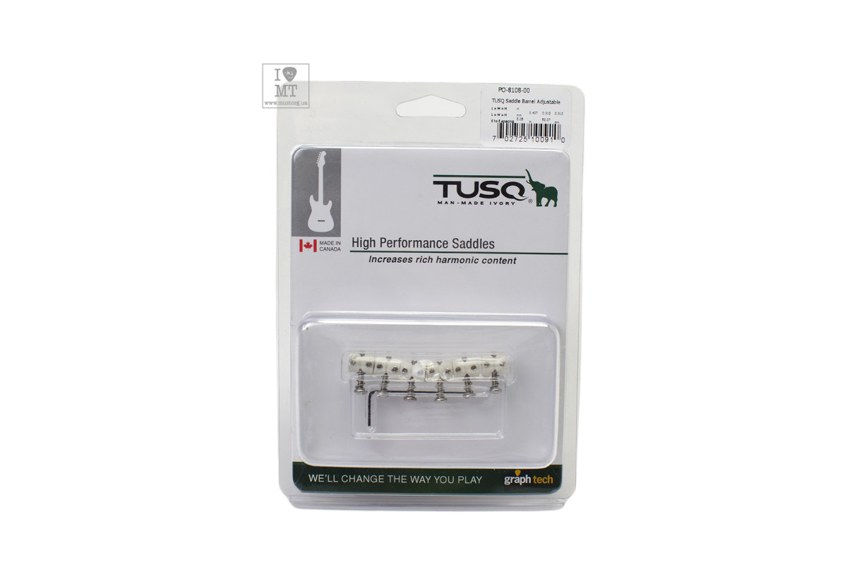 GRAPH TECH PQ-8108-00 TUSQ Saddle Barrel Adjustable Jazzmaster Набір сідел для гітар 3